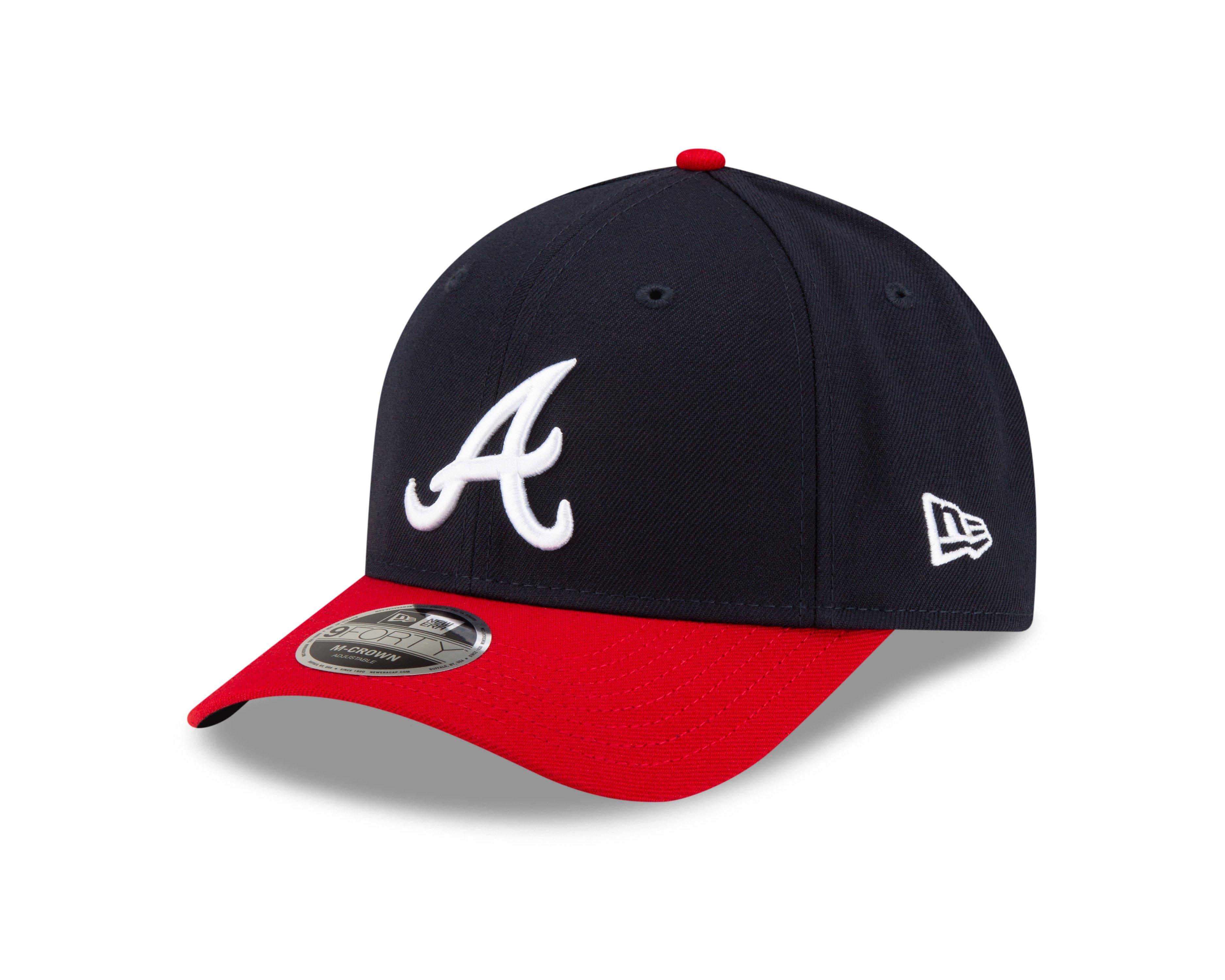 New Era Atlanta Braves 9FORTY A-Frame Snapback-Blue/Red